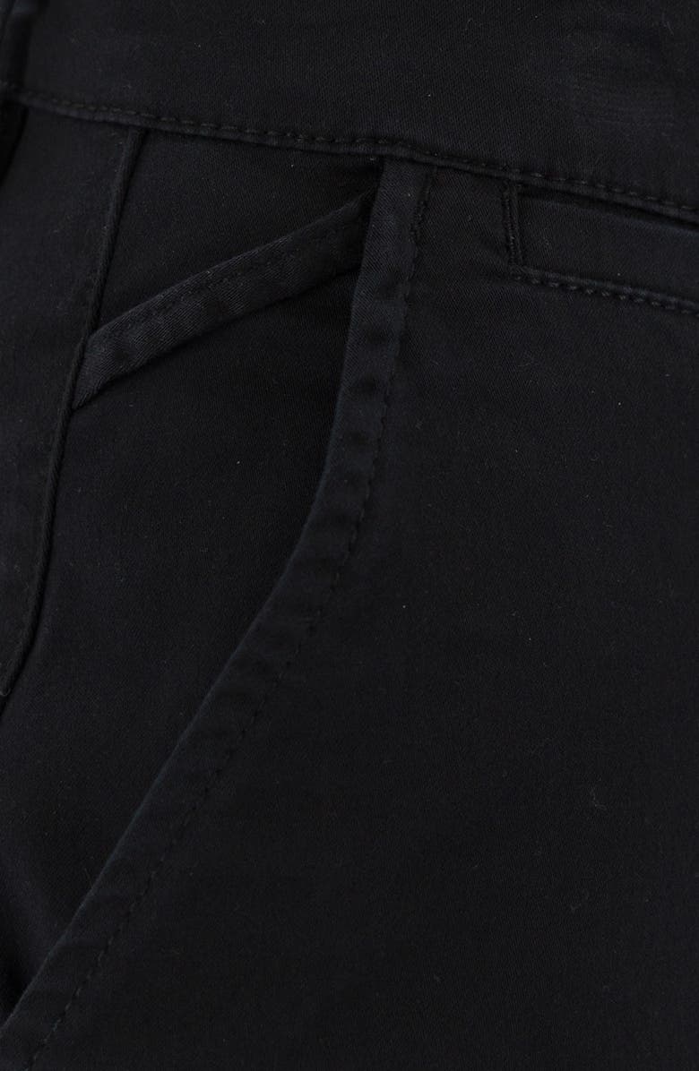 Devil-Dog Dungarees 9-Inch Performance Stretch Chino Shorts, Alternate, color, Black