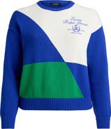 Lauren Ralph Lauren Riednee Colorblock Sweater