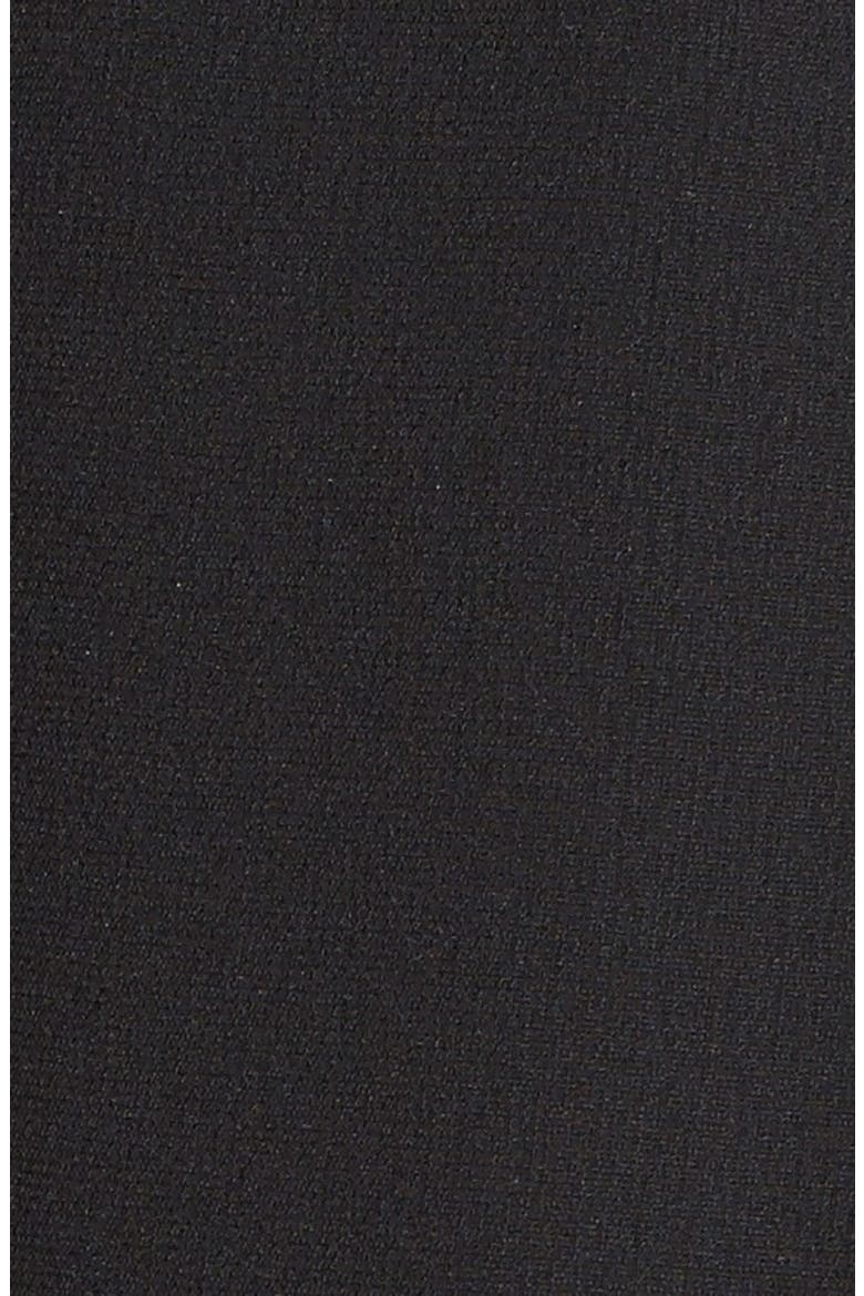 'Lobo' Crepe Drop Crotch Pants, Alternate, color, BLACK