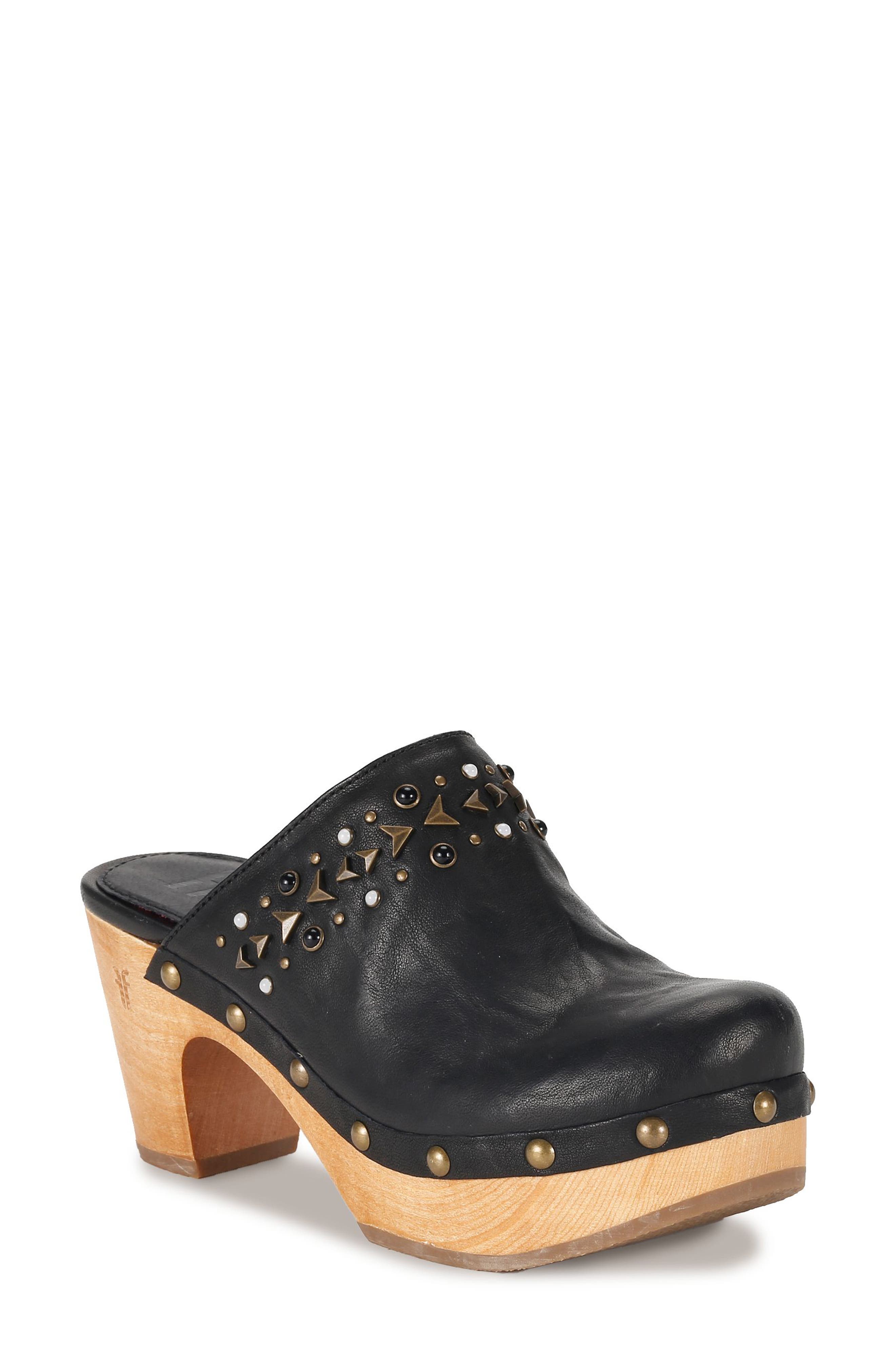 Frye Jessica Stud Platform Clog, Main, color, 