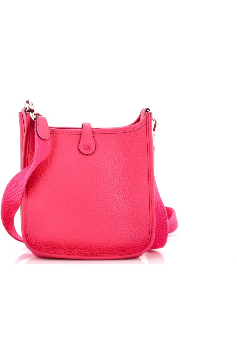 Pre-Owned Hermes Evelyne Bag Gen III Clemence TPM, Alternate, color, Rose Shocking