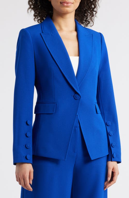 TAHARI ASL TAHARI ASL ONE-BUTTON BLAZER 