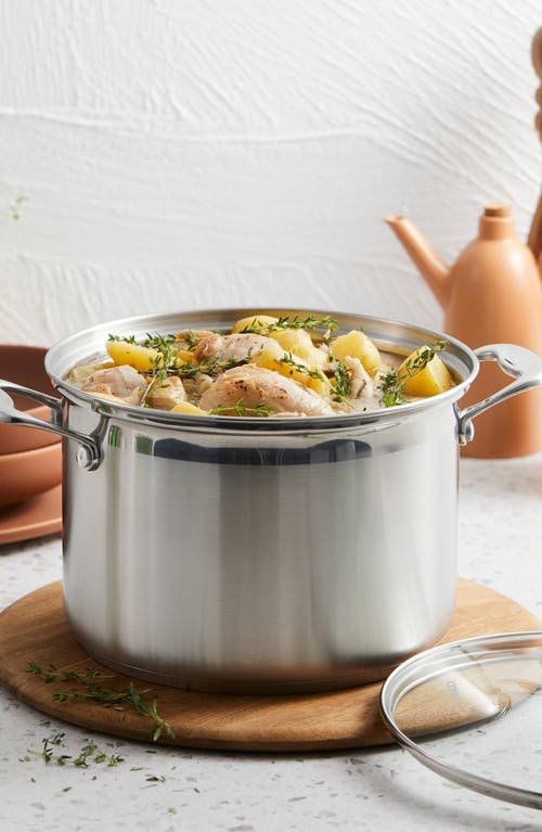 Cuisine::pro ® Iconix® Casserole With Lid 9.5" In Silver