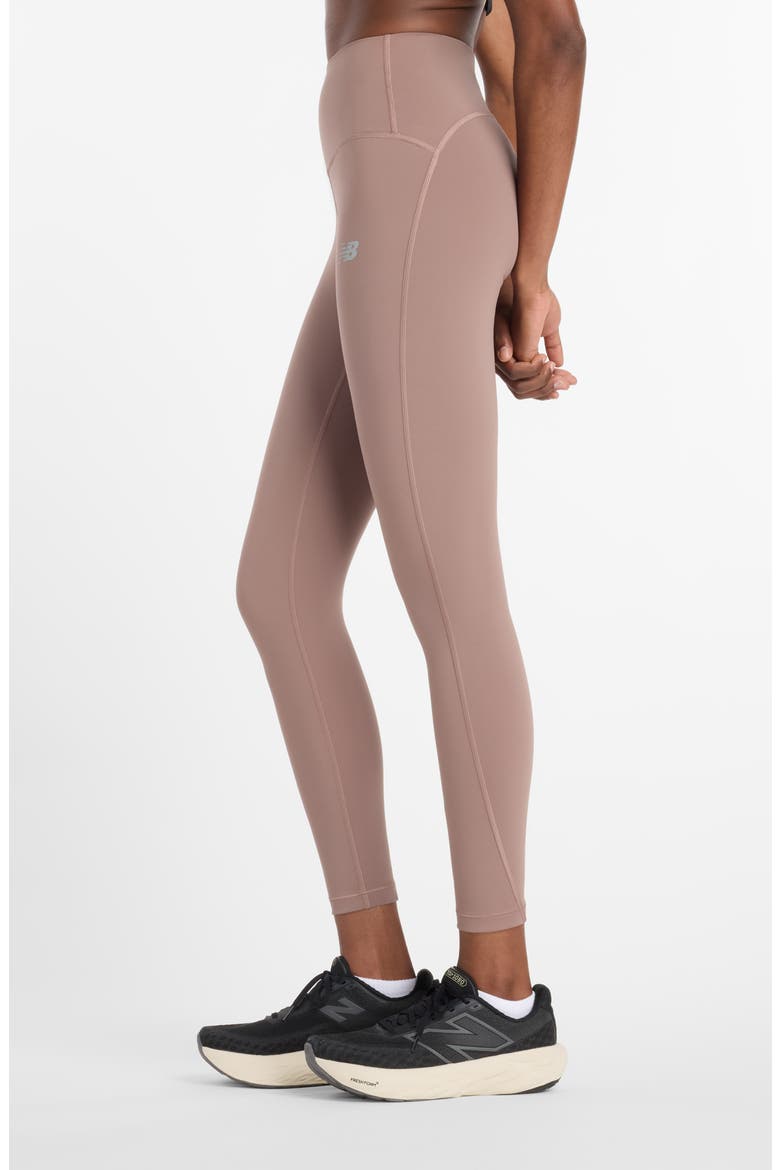 RC Performance High Waist Leggings, Alternate, color, BROWN