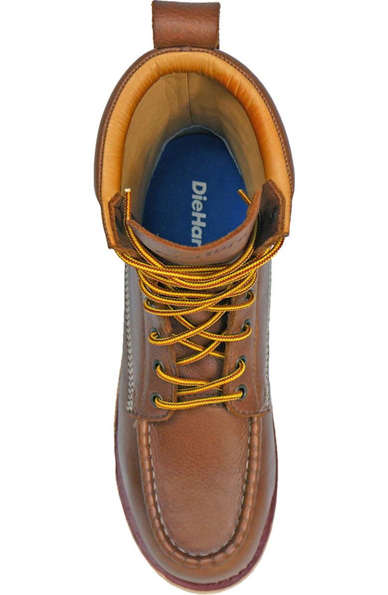DieHard Malibu 8 Inch Composite Toe Work Boot, Alternate, color, Brown