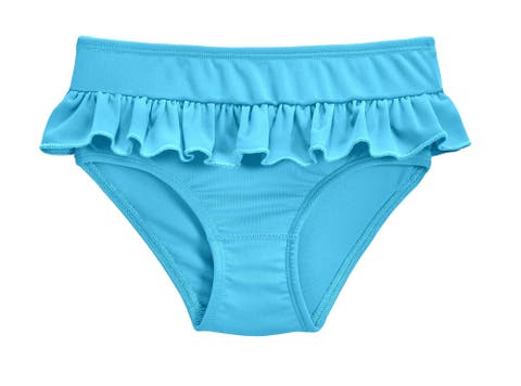 Baby Girls UPF 50+ Ruffle Swim Briefs