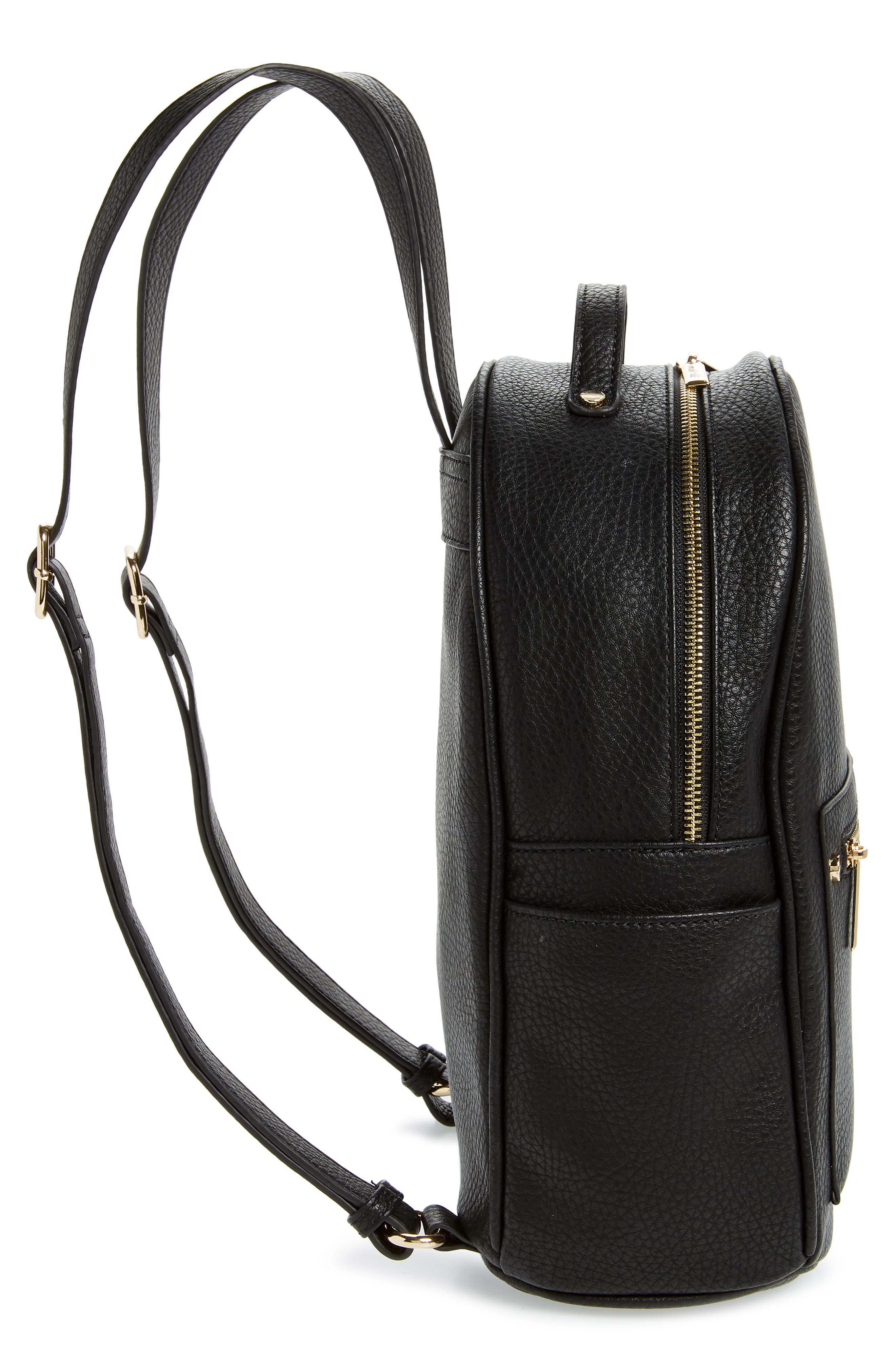 Mali + Lili Addie Vegan Leather Backpack, Alternate, color, 