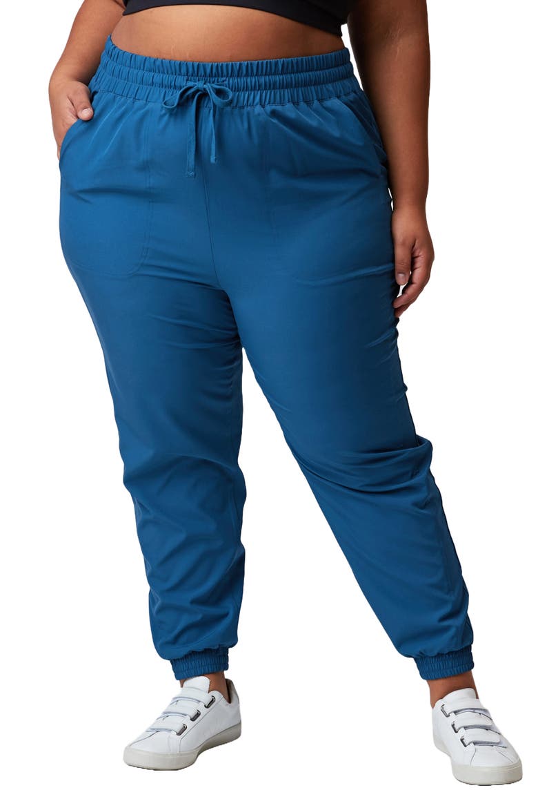 Eco Tech Stretch Joggers, Main, color, BREAKWATER