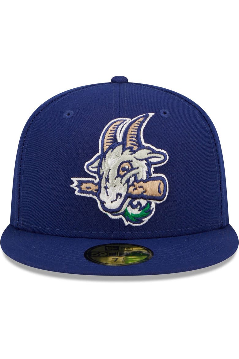 Men's New Era Royal Hartford Yard Goats Authentic Collection 59FIFTY Fitted Hat, Alternate, color, Royal