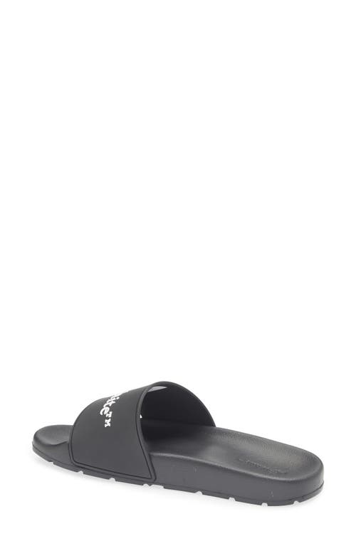 Off-white Bookish Logo Slide Sandal In Multi