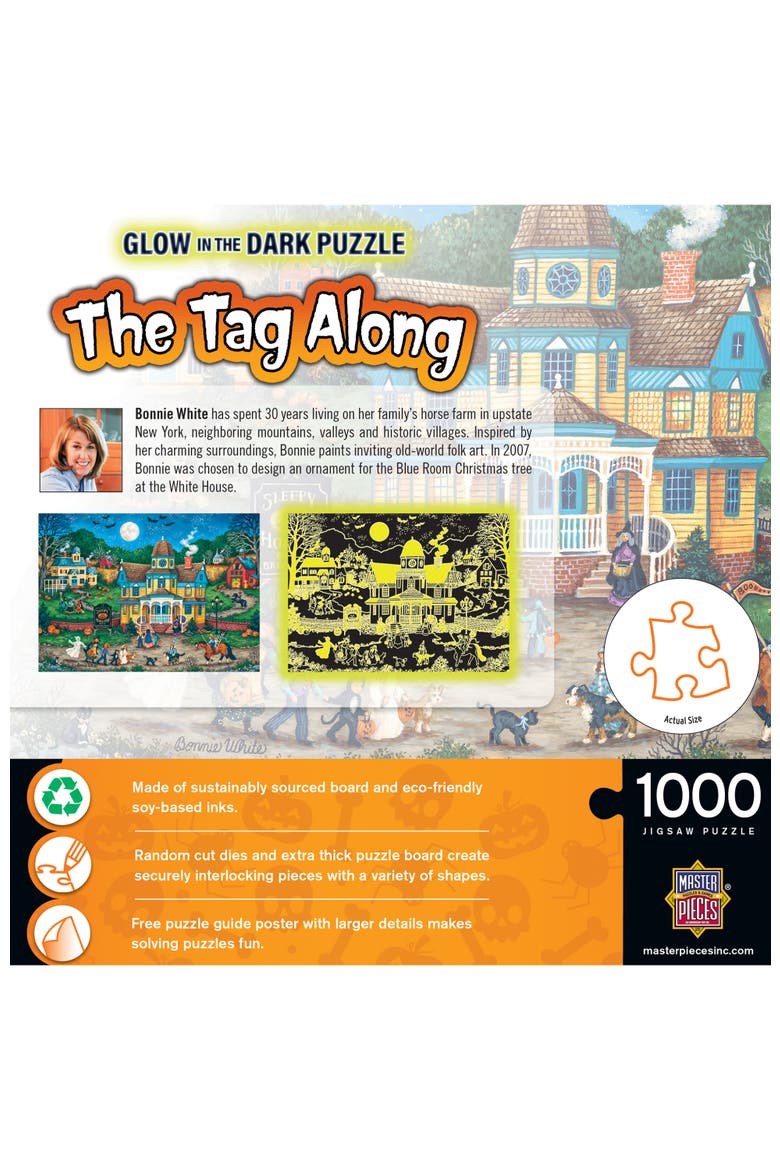 The Tag Along 1000 Piece Jigsaw Puzzle, Alternate, color, Multicolor