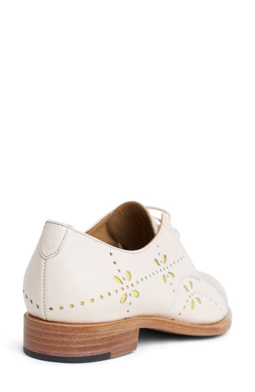 The Office Of Angela Scott Mr. Ava Cap Toe Derby In Limoncello