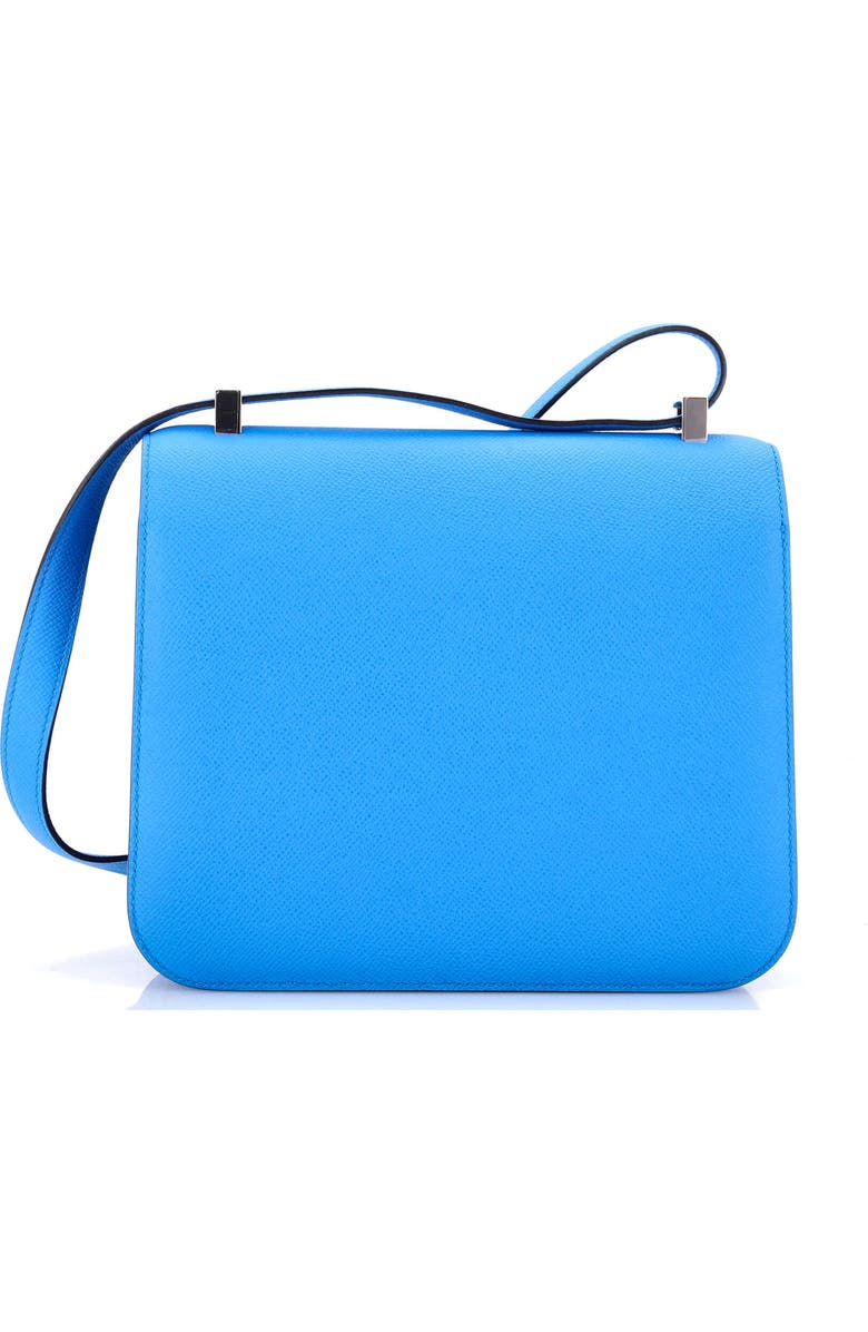 Pre-Owned Hermes Constance Bag Epsom 24, Alternate, color, Bleu Frida