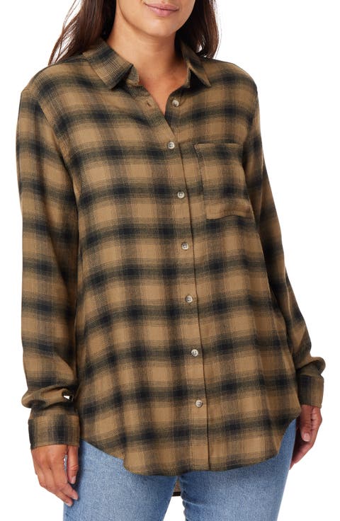 Kyle Plaid Tunic Shirt