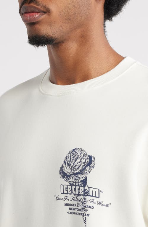 Icecream The Biz Graphic Sweatshirt In White
