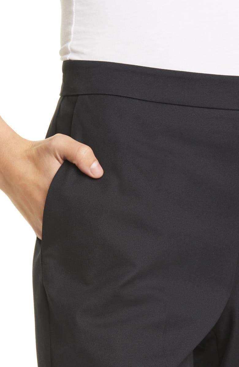 Eileen Fisher High Waist Stretch Organic Cotton Pants, Alternate, color,