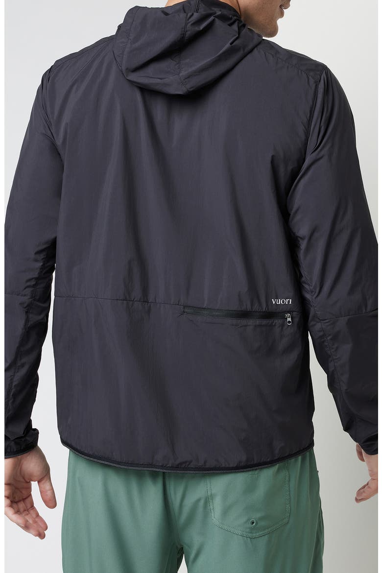 Ronan Packable Jacket, Alternate, color, BLACK