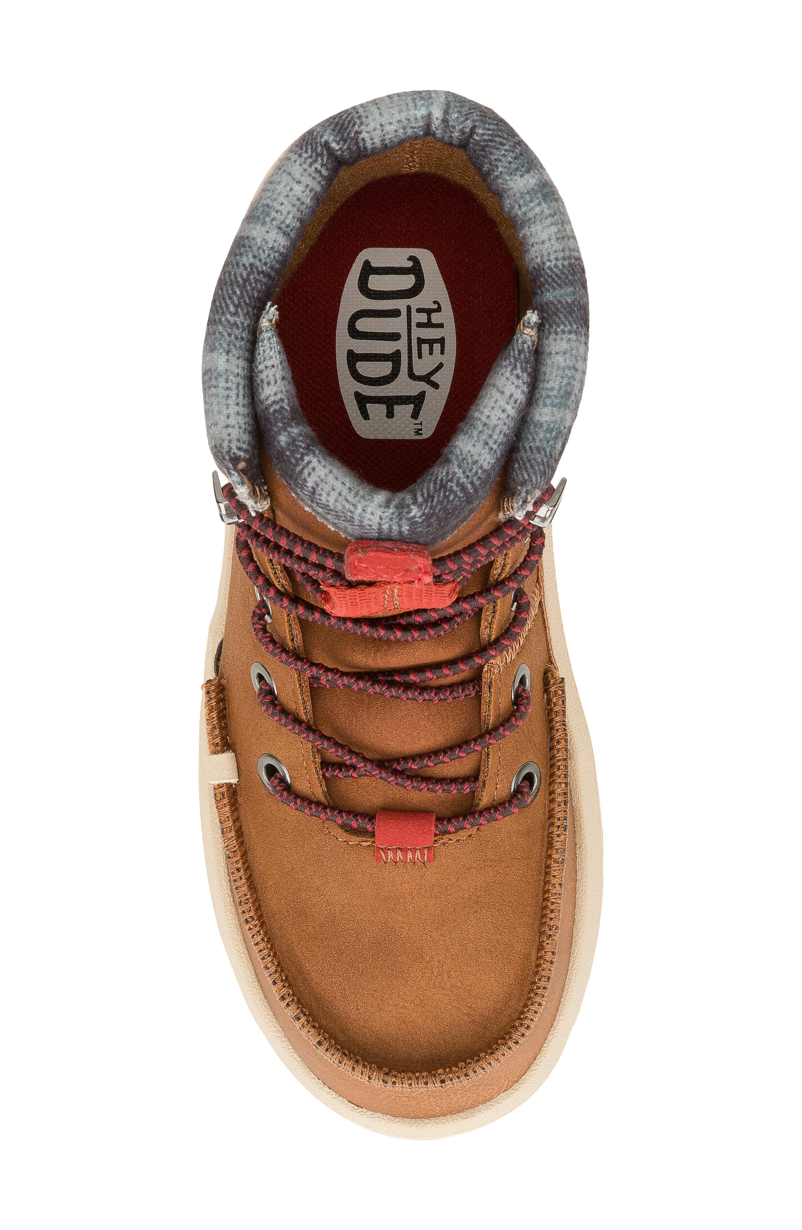 Kids' Bradley V Classic Boot, Alternate, color, BROWN