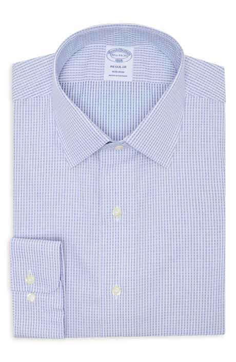 Check Print Regular Fit Cotton Dress Shirt