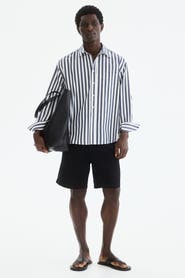 H&M Relaxed Fit Linen-blend Shorts