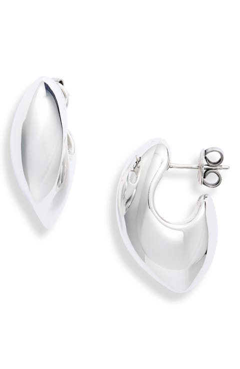 Small Claw Hoop Earrings