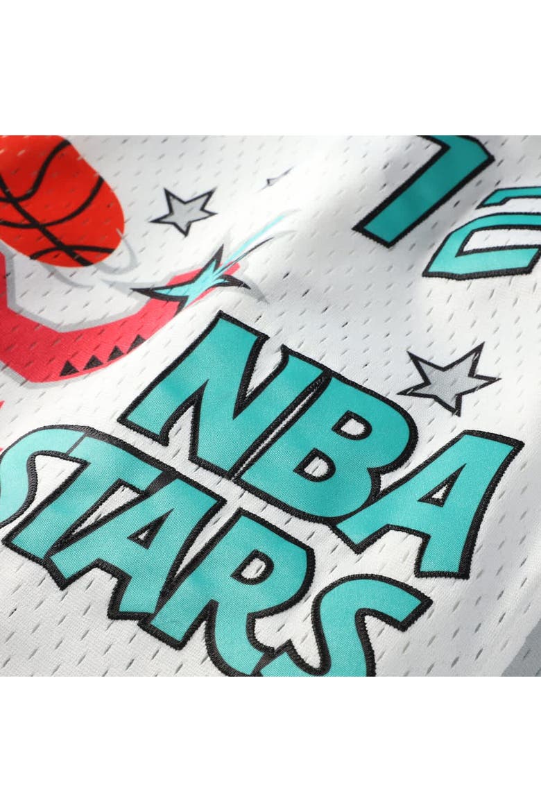 Youth Mitchell & Ness John Stockton White 1996 NBA All-Star Game Hardwood Classics Swingman Jersey, Alternate, color, White