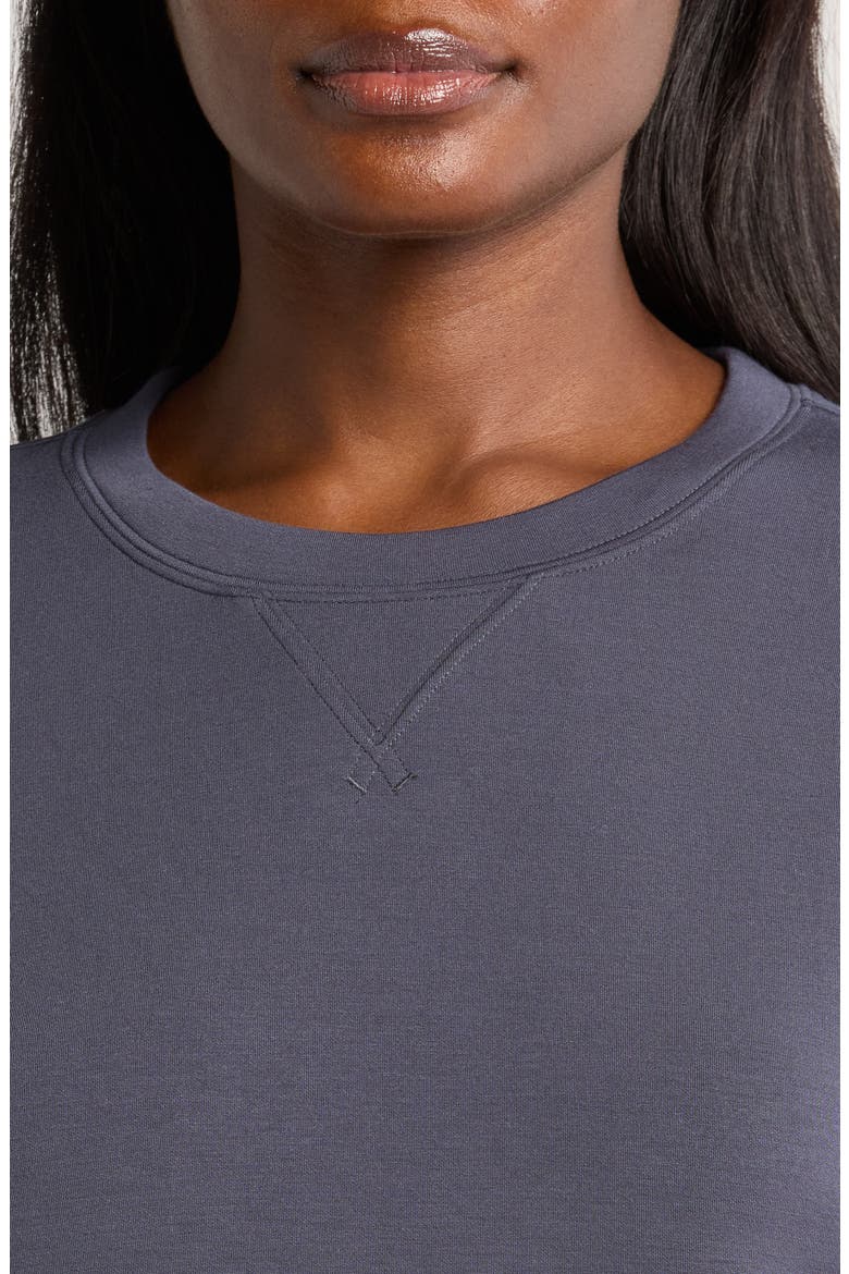 AirEssentials Crewneck Sweatshirt, Alternate, color, DARK STORM