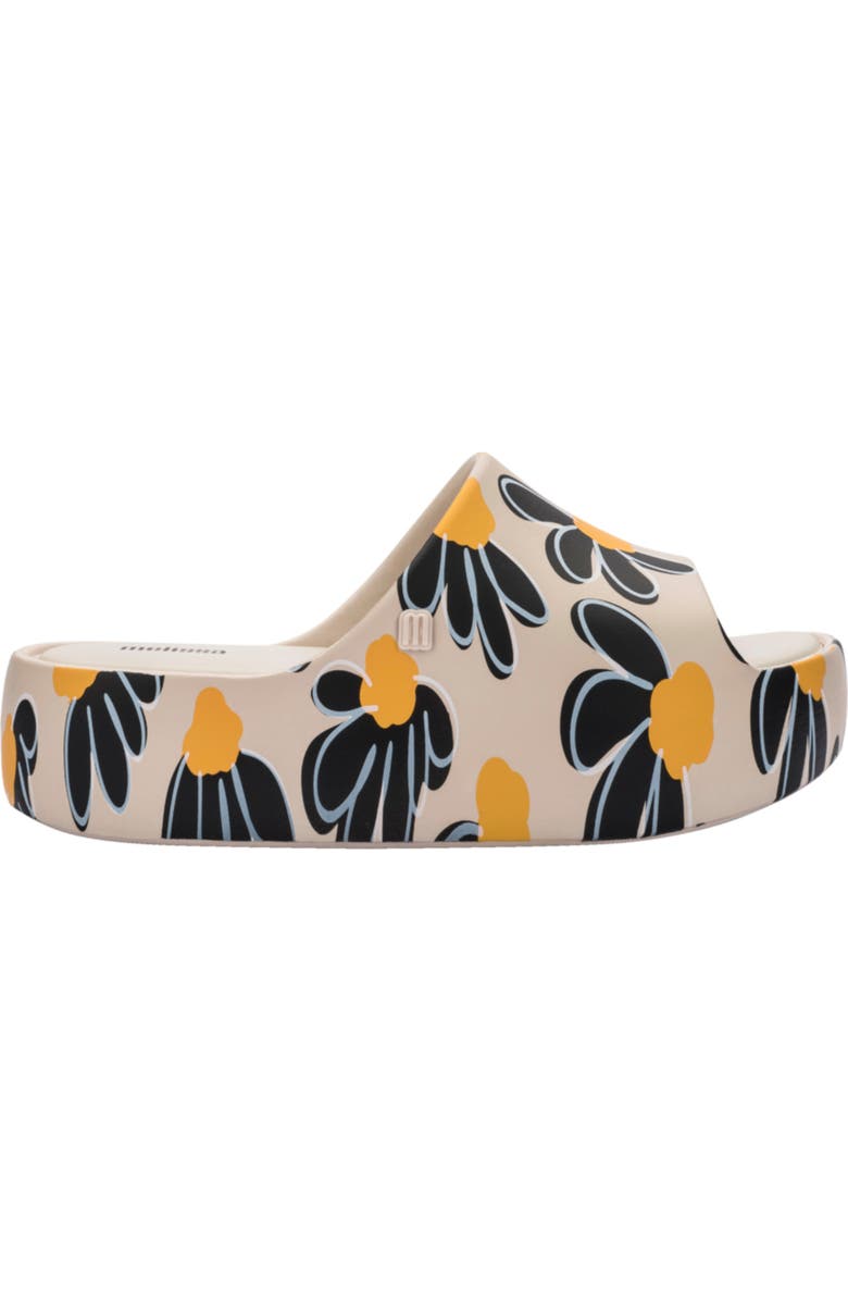 Melissa Platform Sandal, Alternate, color, Beige/ Black