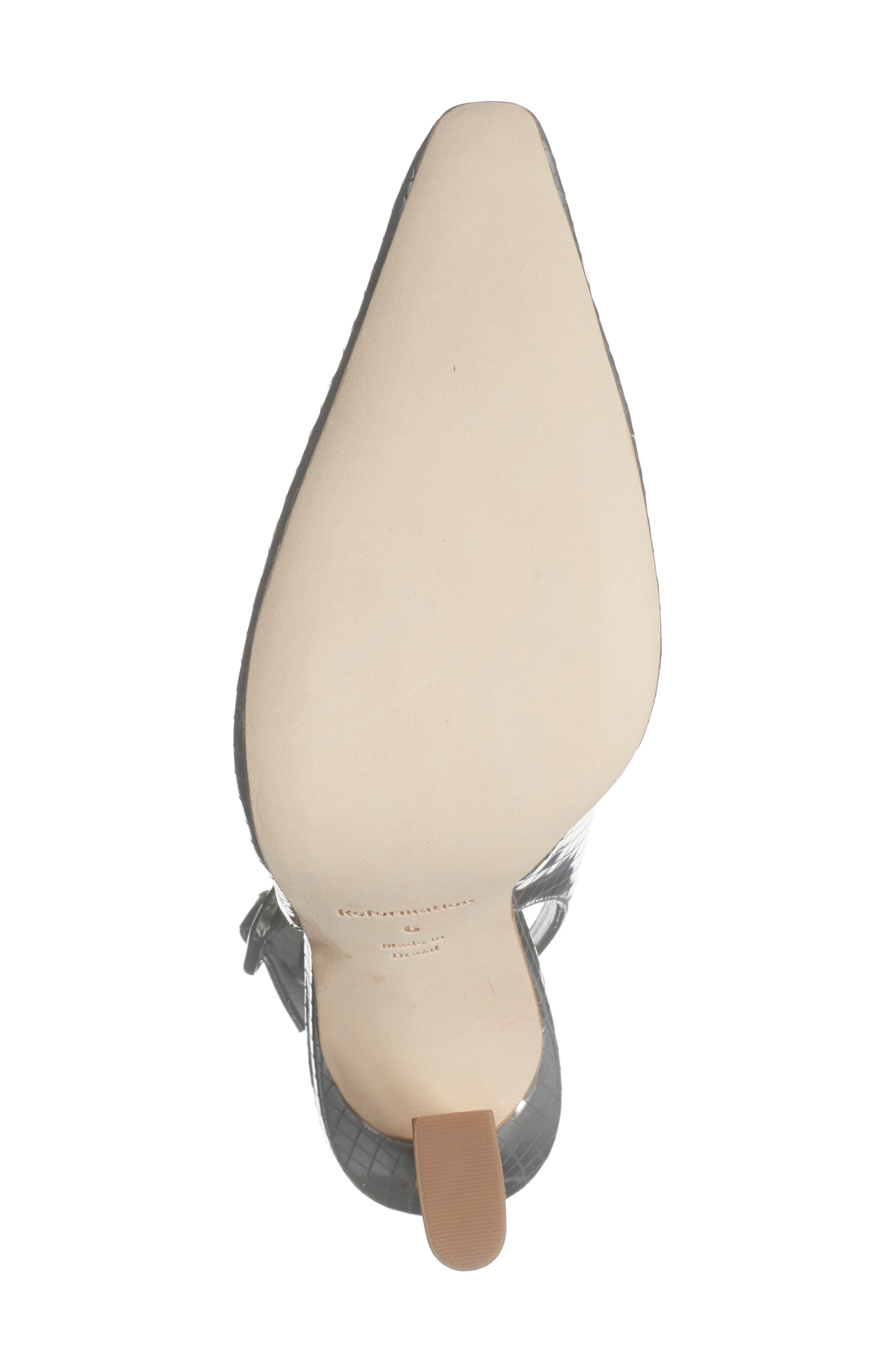 Nour Slingback Pump, Alternate, color, SILVER METALLIC DISCO