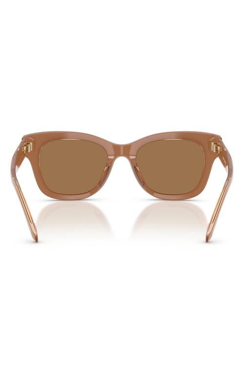 Tory Burch 51mm Square Sunglasses In Brown