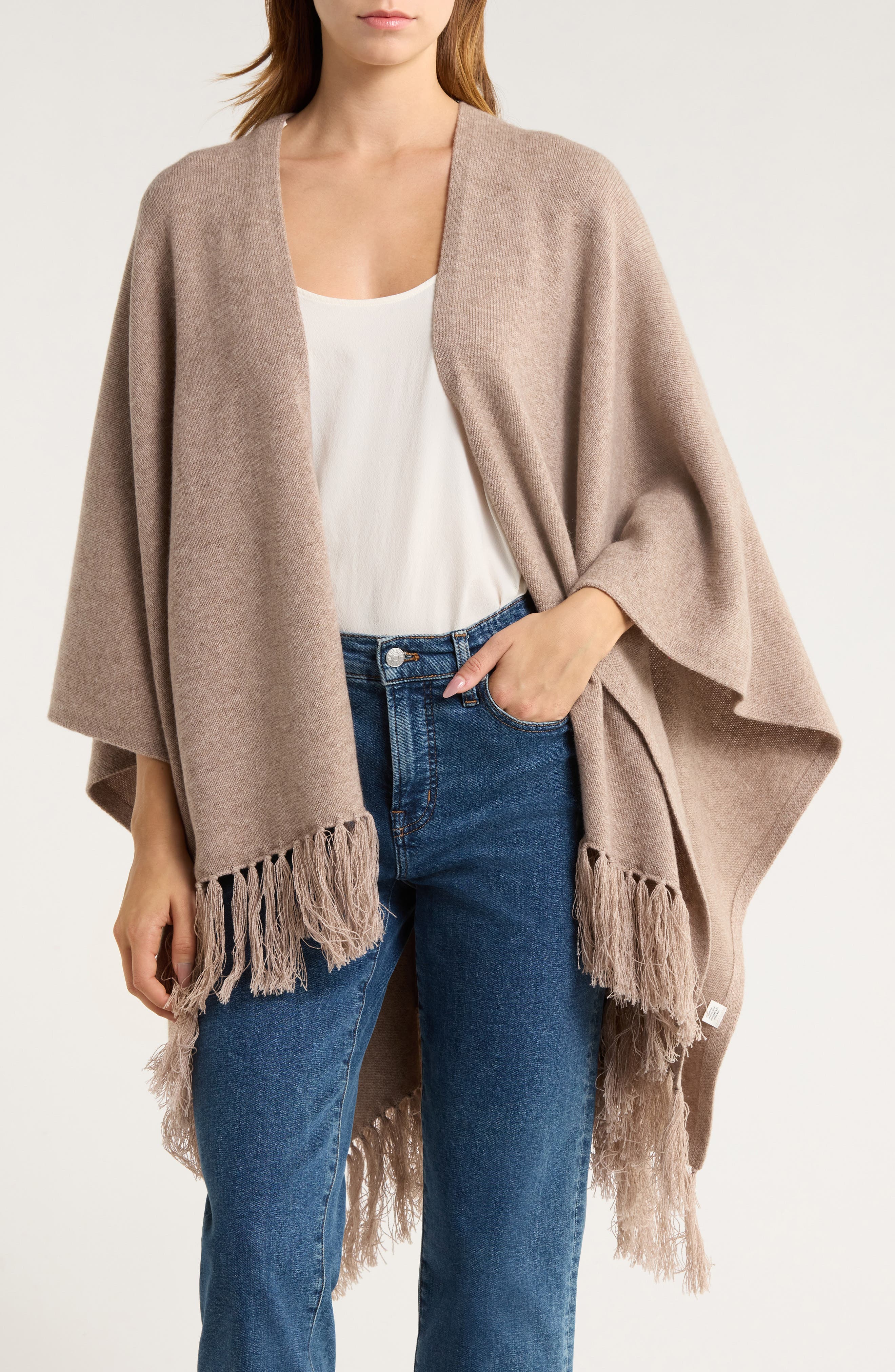 Chan Luu Wool & Cashmere Ruana