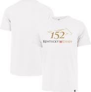 '47 Men's '47 White 152nd Kentucky Derby Franklin T-Shirt