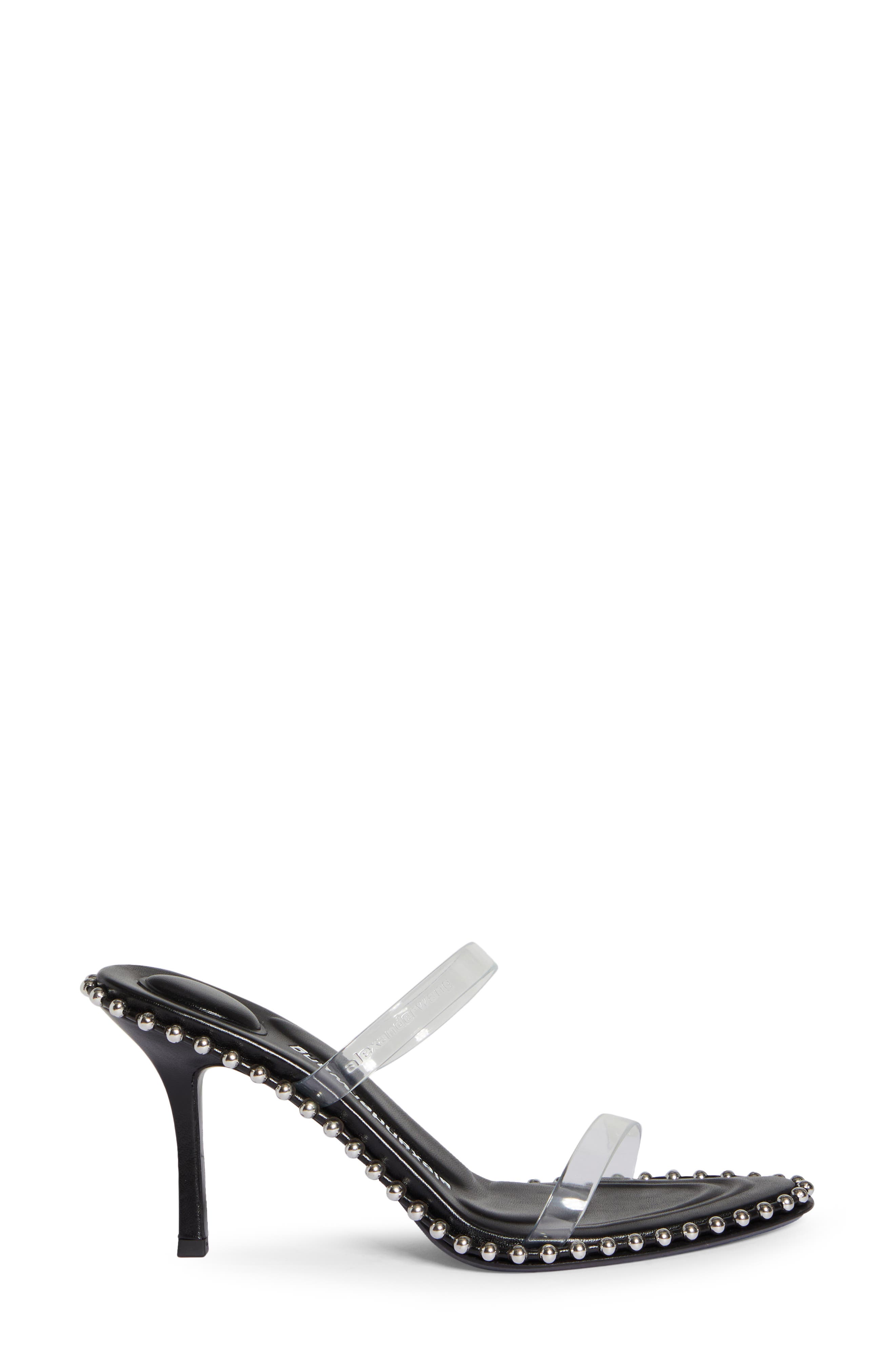 Alexander Wang Nova Studded Slide Sandal, Alternate, color, 