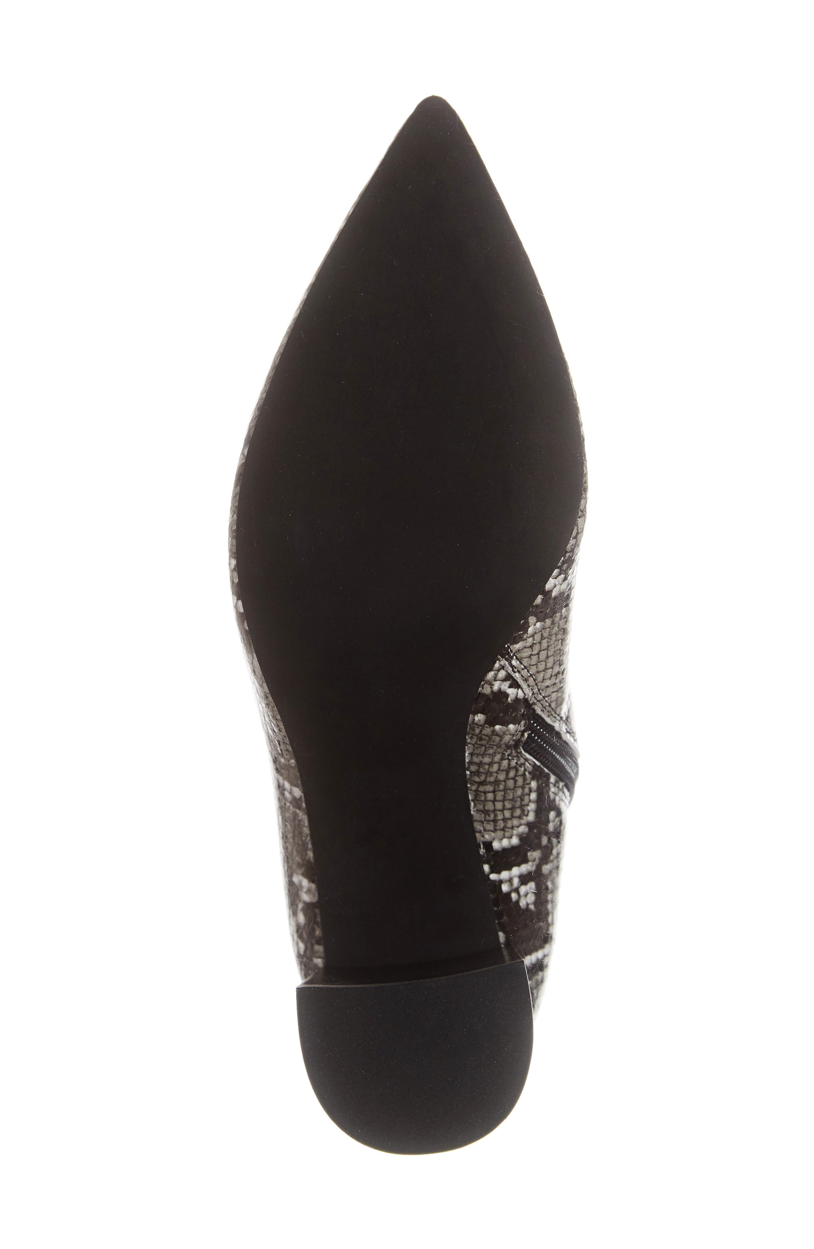 Coma 3 Block Heel Bootie, Alternate, color, GREY/ BLACK SNAKE PRINT