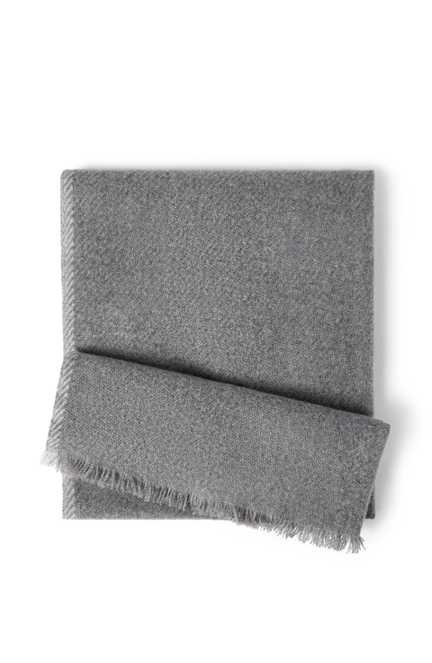 Cashmere diagonal scarf
