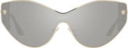 Versace Cat Eye Shield Sunglasses