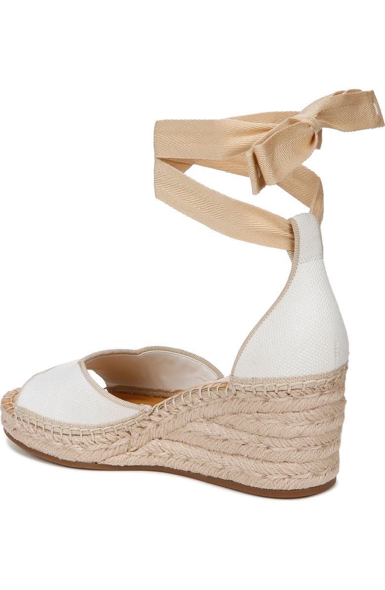 SARTO by Franco Sarto Casey Ankle Wrap Espadrille Platform Wedge Sandal, Alternate, color,