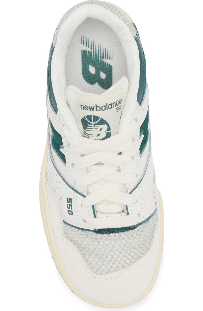 New Balance 550 Basketball Sneaker, Alternate, color, Marsh Green/ Sea Salt