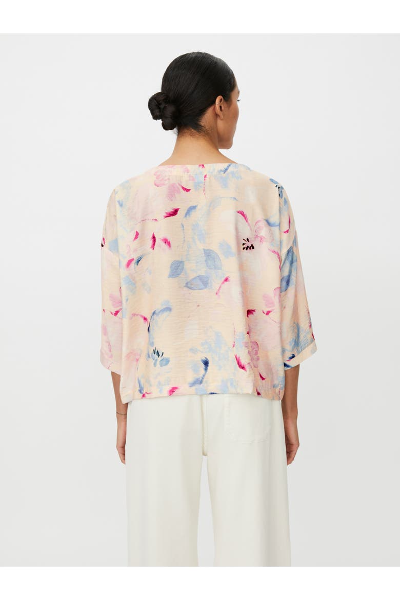 MaBecca Floral Print Blouse, Alternate, color, Primrose