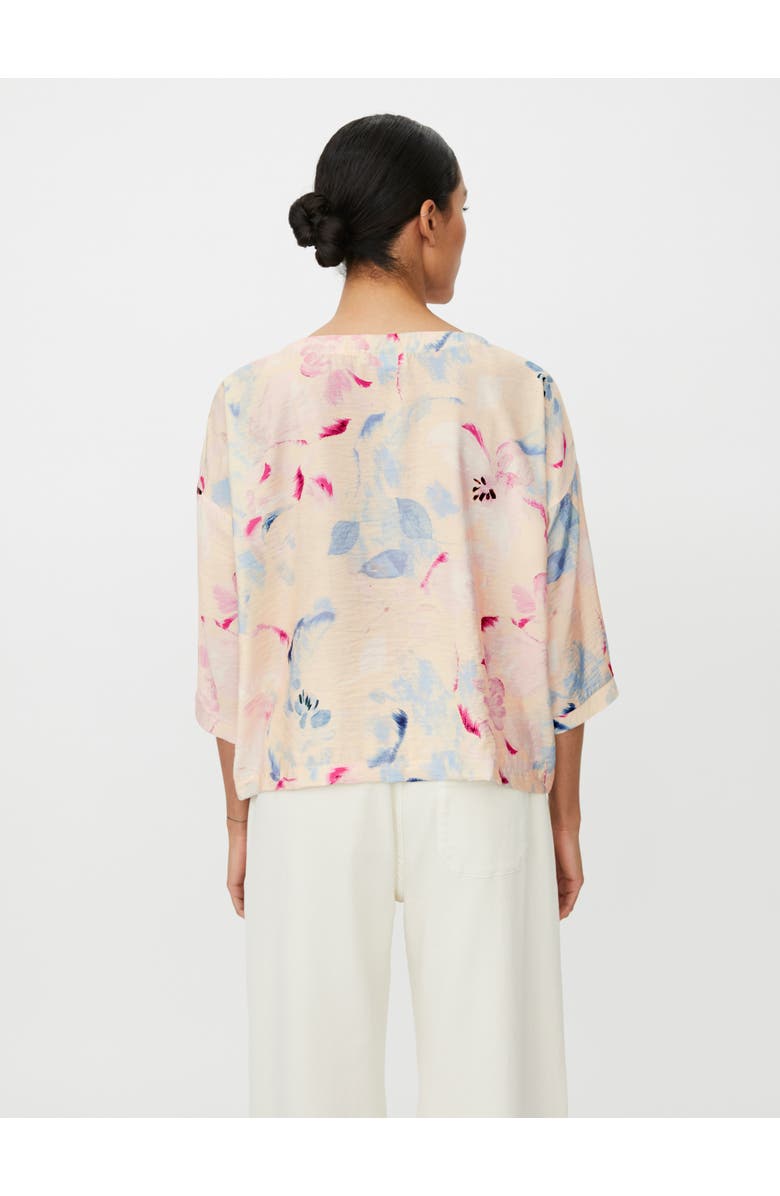 Masai Copenhagen MaBecca Floral Print Blouse, Alternate, color, Primrose