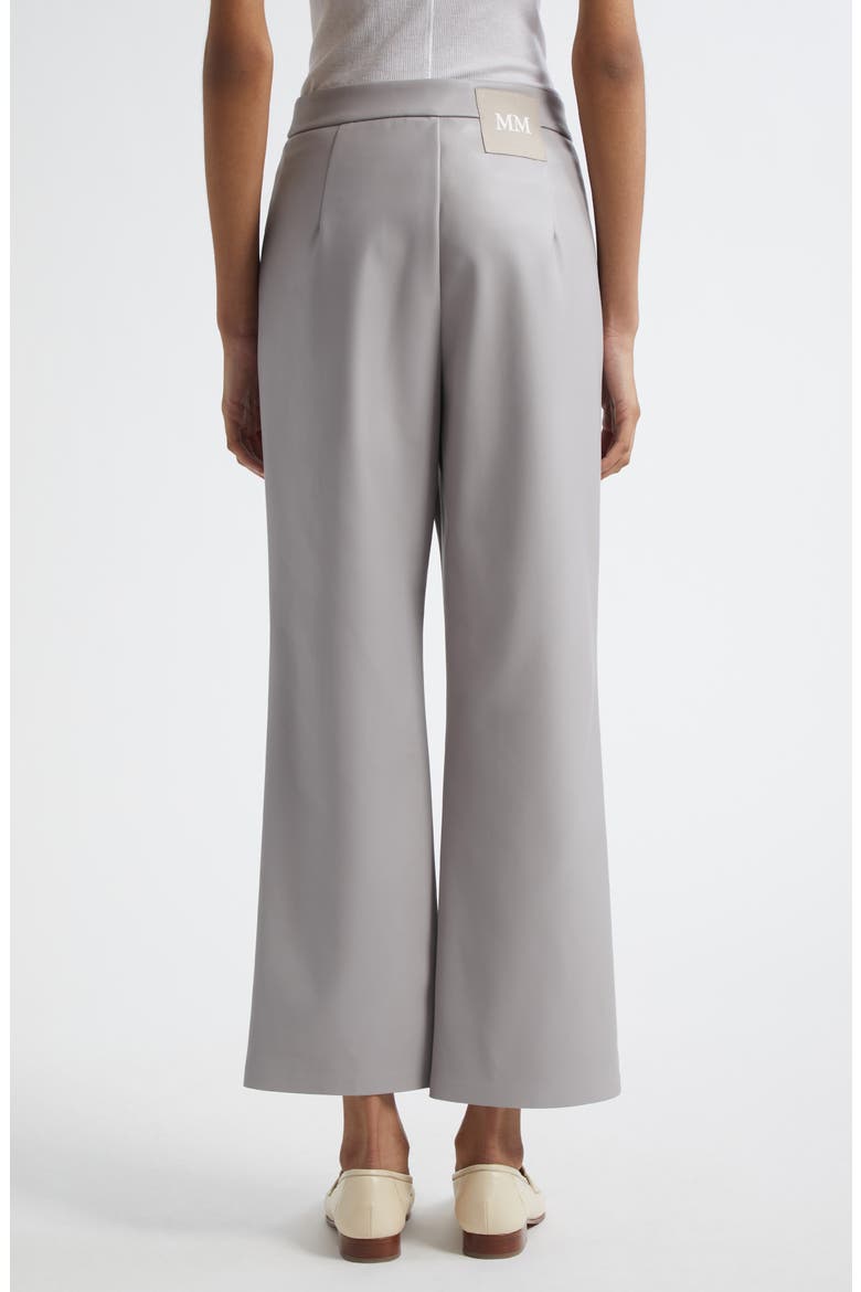 Sport Faux Leather Ankle Pants, Alternate, color, LIGHT GREY