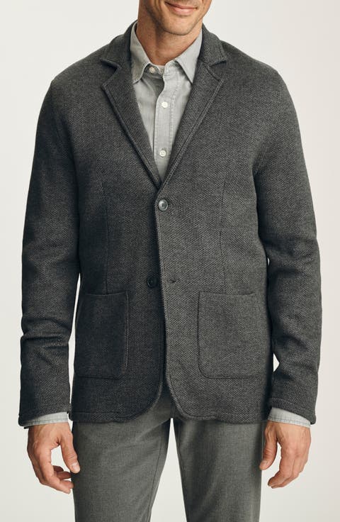 Double Face Wool Blend Blazer