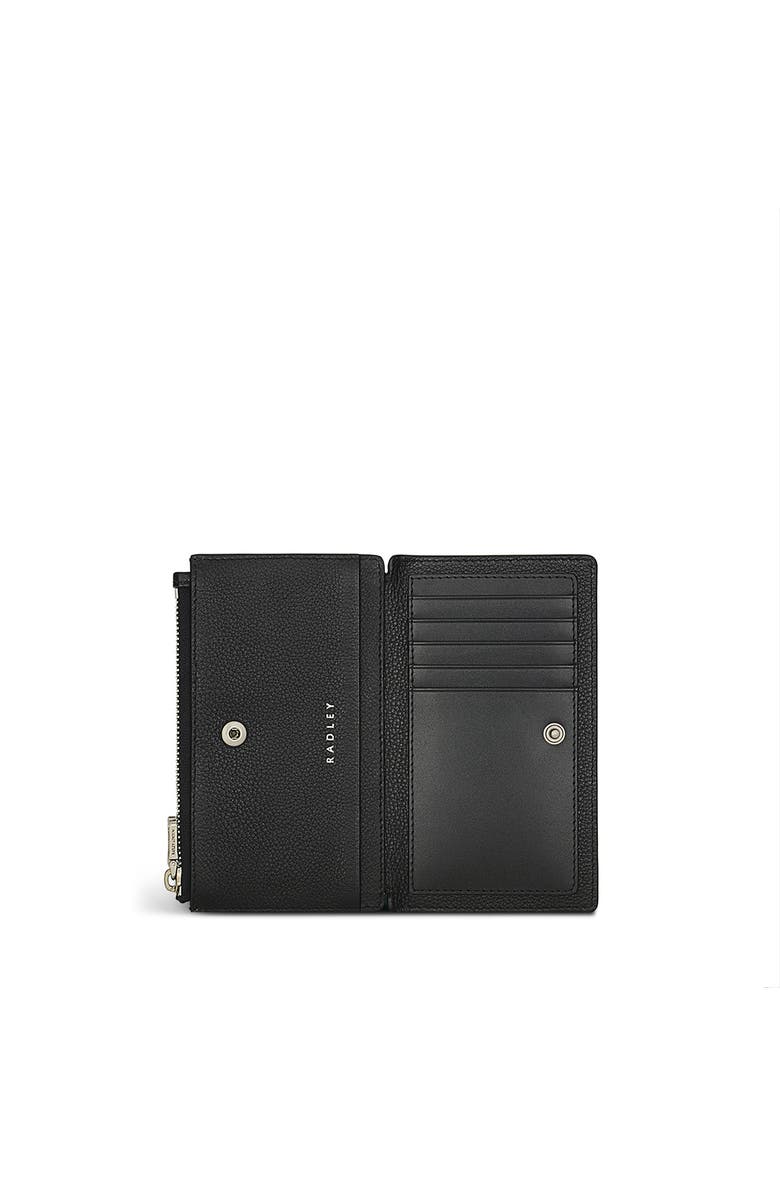 Radley Coin Street Medium Ziptop Wallet, Alternate, color, Black
