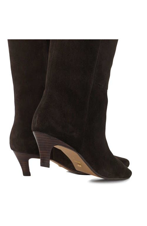 Dune London Slink Tall Boot In Brown