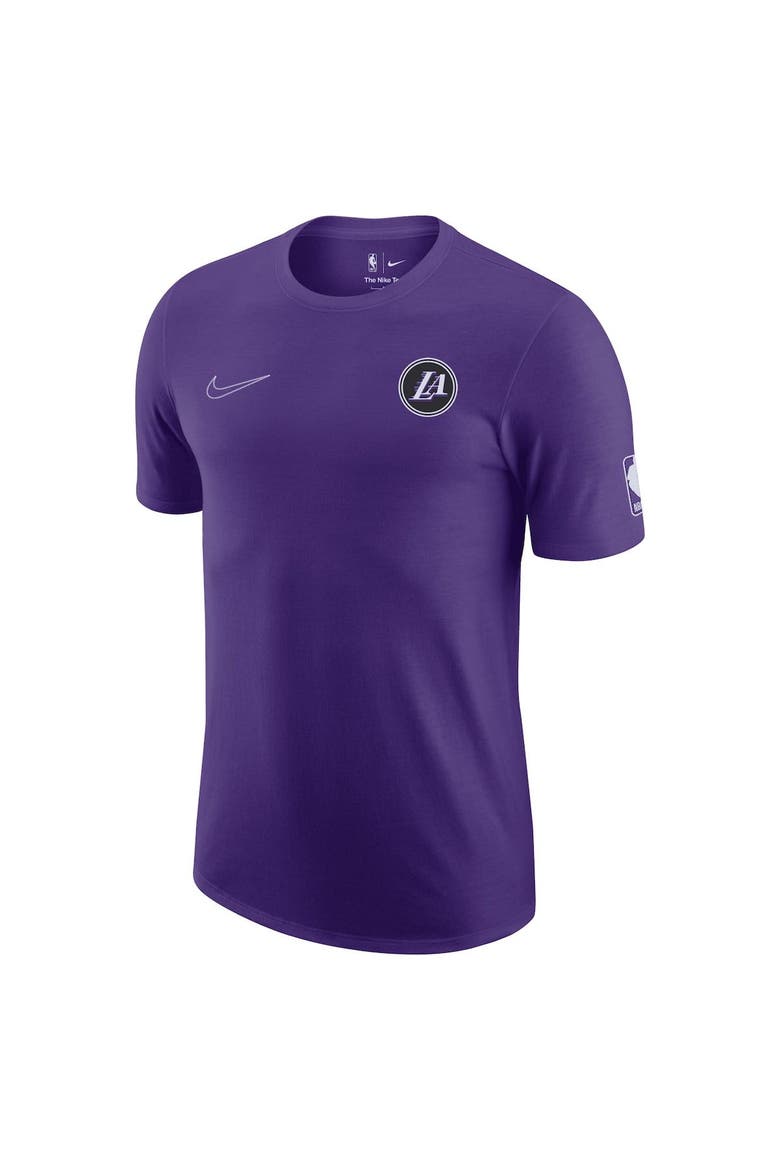 Men's Nike Purple Los Angeles Lakers 2022/23 City Edition Courtside Max90 Backer Relaxed Fit T-Shirt, Alternate, color, Purple