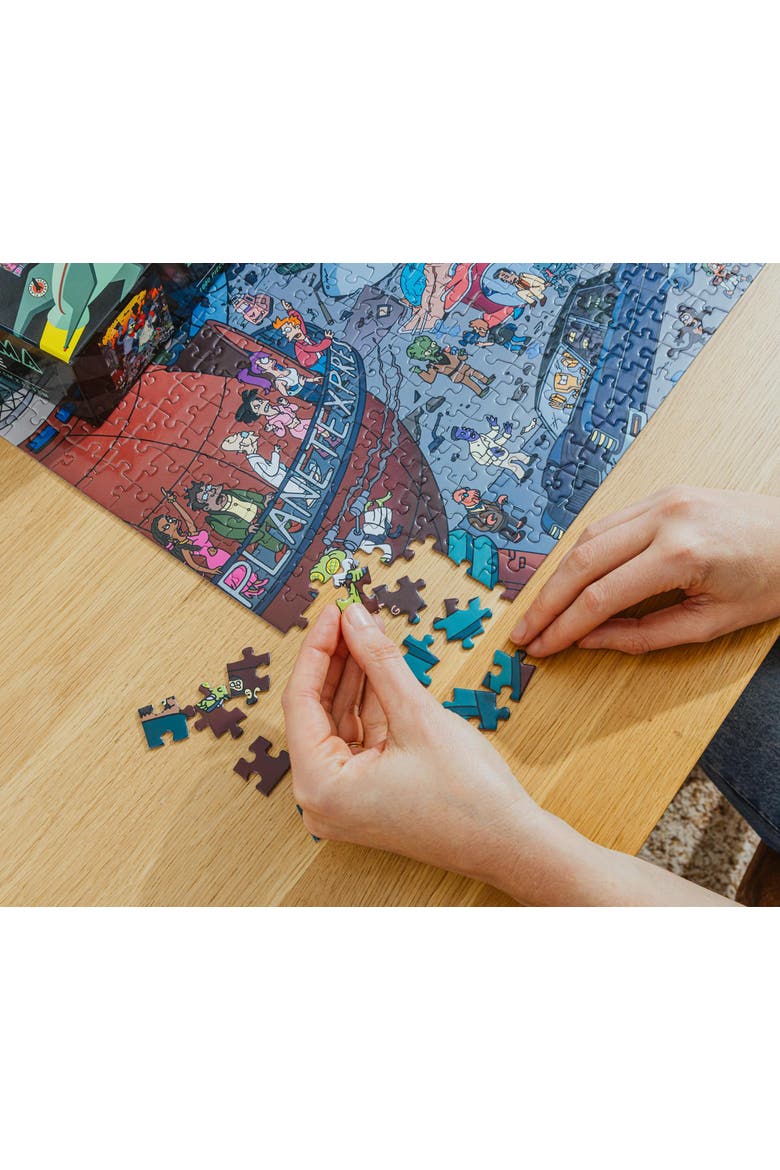 Bender vs. Zoidberg 1000-Piece Jigsaw Puzzle | Toynk Exclusive, Alternate, color, Multi-Color