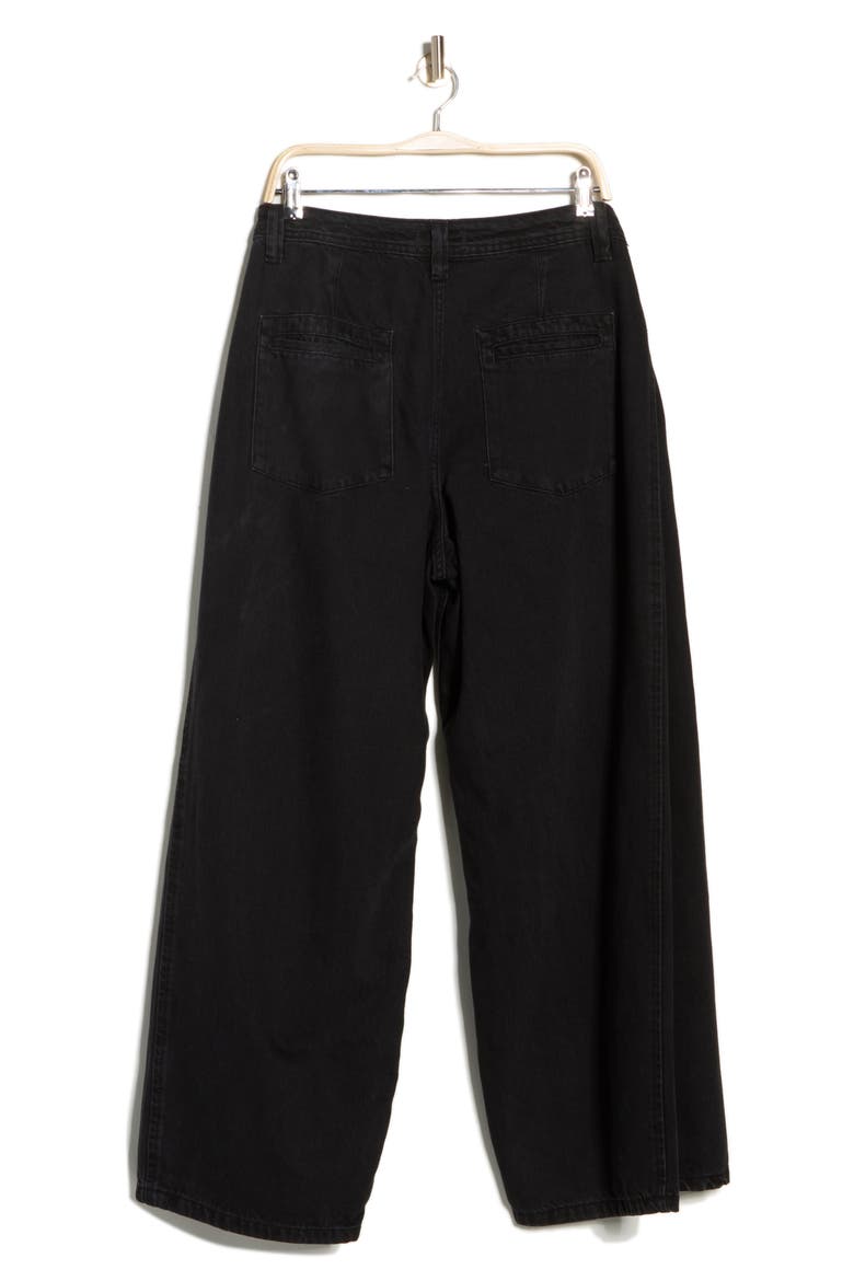 Block Party Pleated Boyfriend Jeans, Alternate, color, STREET LIGHT
