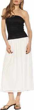 Alexia Admor Seraphina Strapless Midi Dress