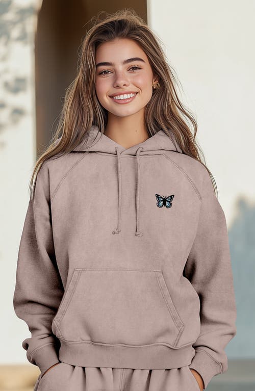Dalix Butterfly Washed Sweatsuit