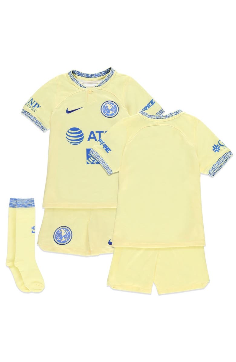 Nike Preschool Nike Yellow Club America 2022/23 Replica Home Kit, Main, color,